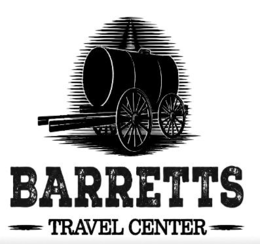 BARRETTS TRAVEL CENTER logo