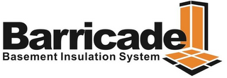 BARRICADE BASEMENT INSULATION SYSTEM logo