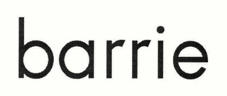 BARRIE logo