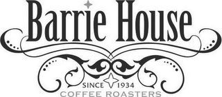 BARRIE HOUSE SINCE 1934 COFFEE ROASTERS logo