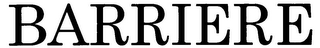 BARRIERE logo