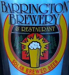 BARRINGTON BREWERY & RESTAURANT/SOLAR BREWED BEER logo