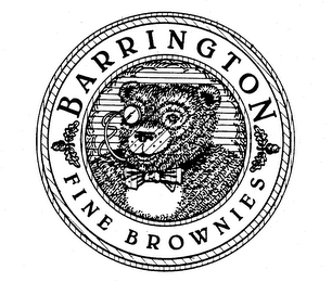 BARRINGTON FINE BROWNIES logo