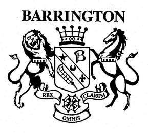 BARRINGTON REX OMNIS CLARUM logo