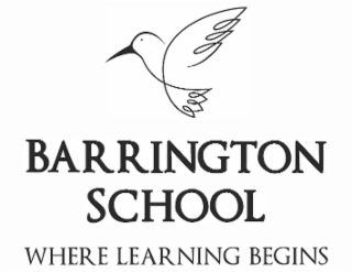 BARRINGTON SCHOOL WHERE LEARNING BEGINS logo