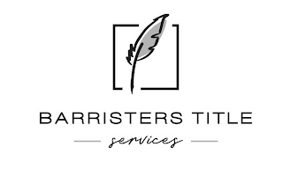 BARRISTERS TITLE SERVICES logo