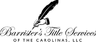 BARRISTER'S TITLE SERVICES OF THE CAROLINAS, LLC logo
