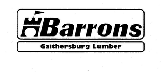 BARRONS GAITHERSBURG LUMBER logo