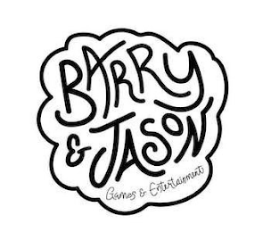 BARRY & JASON GAMES & ENTERTAINMENT logo
