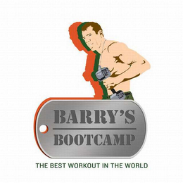 BARRY'S BOOTCAMP THE BEST WORKOUT IN THE WORLD logo