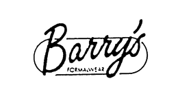 BARRY'S FORMALWEAR logo