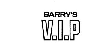 BARRY'S V.I.P logo