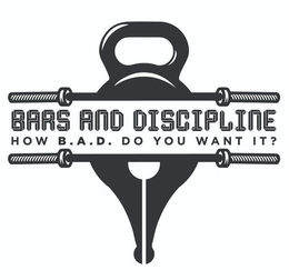 BARS AND DISCIPLINE HOW B.A.D DO YOU WANT IT? logo