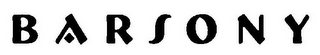 BARSONY logo