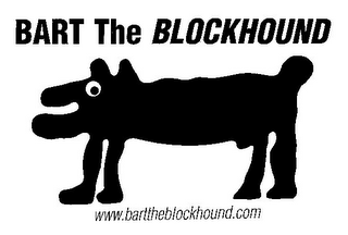 BART THE BLOCKHOUND WWW.BARTTHEBLOCKHOUND.COM logo