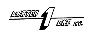 BARTER ONE INC. 1 logo