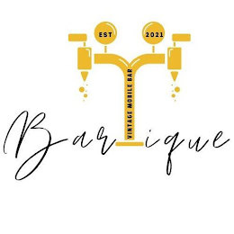 BARTIQUE EST 2021  VINTAGE MOBILE BAR logo