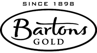BARTONS GOLD SINCE 1898 logo