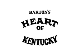 BARTON'S HEART OF KENTUCKY logo