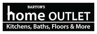 BARTON'S HOME OUTLET KITCHENS, BATHS, FLOORS & MORE logo