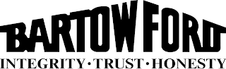 BARTOW FORD INTEGRITY · TRUST · HONESTY logo