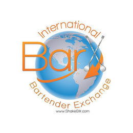 BARX INTERNATIONAL BARTENDER EXCHANGE WWW.SHAKESTIR.COM logo