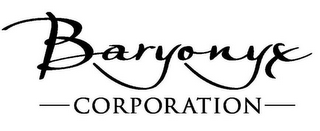 BARYONYX CORPORATION logo