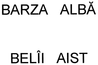 BARZA ALBA BELÎI AIST logo