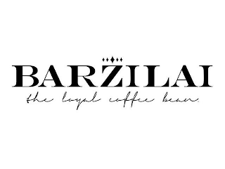BARZILAI THE LOYAL COFFEE BEAN. logo