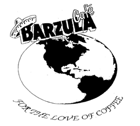 BARZULA CAFE FOR THE LOVE OF COFFEE logo
