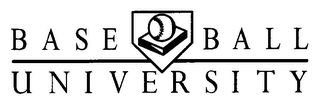 BASE BALL UNIVERSITY logo