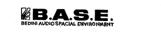 B.A.S.E. BEDINI AUDIO SPACIAL ENVIRONMENT logo