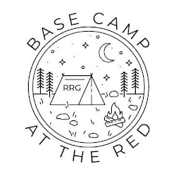 BASE CAMP AT THE RED RRG logo
