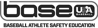 BASE USA BASEBALL BASEBALL ATHLETE SAFETY EDUCATION logo