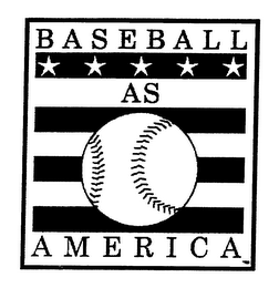 BASEBALL AS AMERICA logo