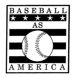 BASEBALL AS AMERICA logo