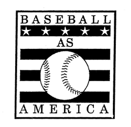 BASEBALL AS AMERICA logo