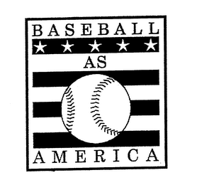 BASEBALL AS AMERICA logo