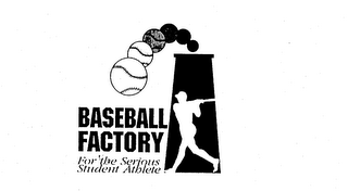 BASEBALL FACTORY FOR THE SERIOUS STUDENT ATHLETE logo