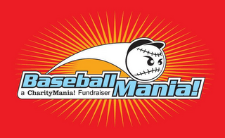 BASEBALL MANIA! A CHARITYMANIA! FUNDRAISER logo