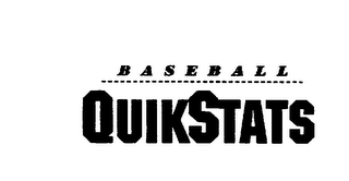 BASEBALL QUIKSTATS logo
