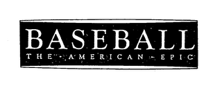 BASEBALL THE AMERICAN EPIC logo