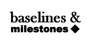 BASELINES & MILESTONES logo