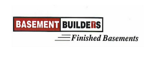 BASEMENT BUILDERS FINISHED BASEMENTS logo