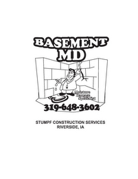 BASEMENT MD 319-648-3602 MOISTURE DAMAGESPECIALIST STUMPF CONSTRUCTION SERVICES RIVERSIDE, IA logo