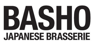 BASHO JAPANESE BASSERIE logo