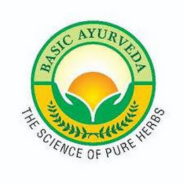 BASIC AYURVEDA THE SCIENCE OF PURE HERBS logo