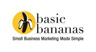 BASIC BANANAS SMALL BUSINESS MARKETING MADE SIMPLE logo