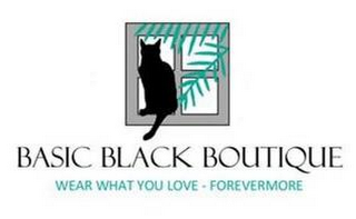 BASIC BLACK BOUTIQUE WEAR WHAT YOU LOVE - FOREVERMORE logo