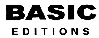BASIC EDITIONS logo
